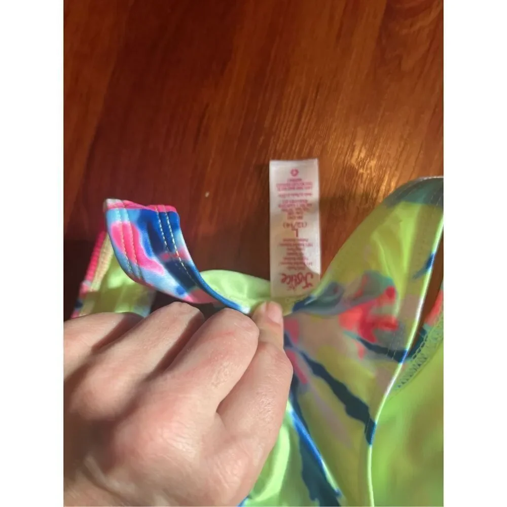 New! Justice Surf's Up Two-Piece Zip Bikini size 12-14